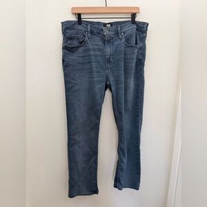 Paige Jeans Mens 36 Blue Federal Slim Straight Leg Stretch Dark Wash Denim